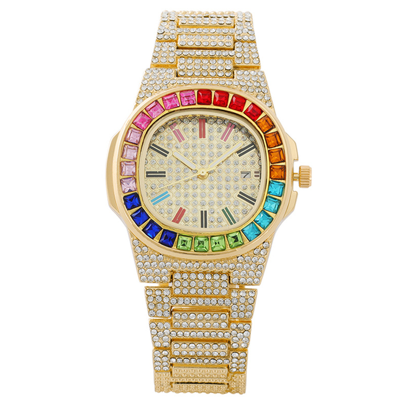 Luxury Watch Iceberg - Iced Out-Reloj de pulsera de cuarzo