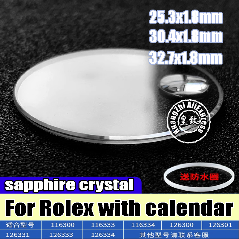 Luxury Watch Investment - 30.4 Cristal de zafiro para Rolex