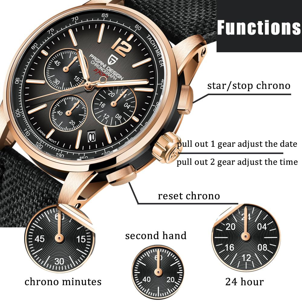 Luxury Watch Maker - PAGANI DESIGN nuevo Reloj para Hombre