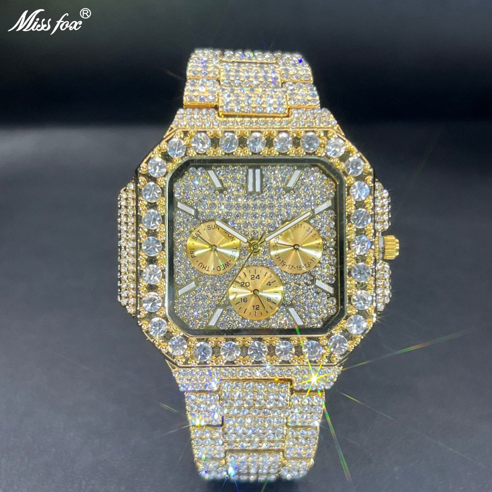 Luxury Watch Iceberg - MISSFOX reloj de lujo con diamantes