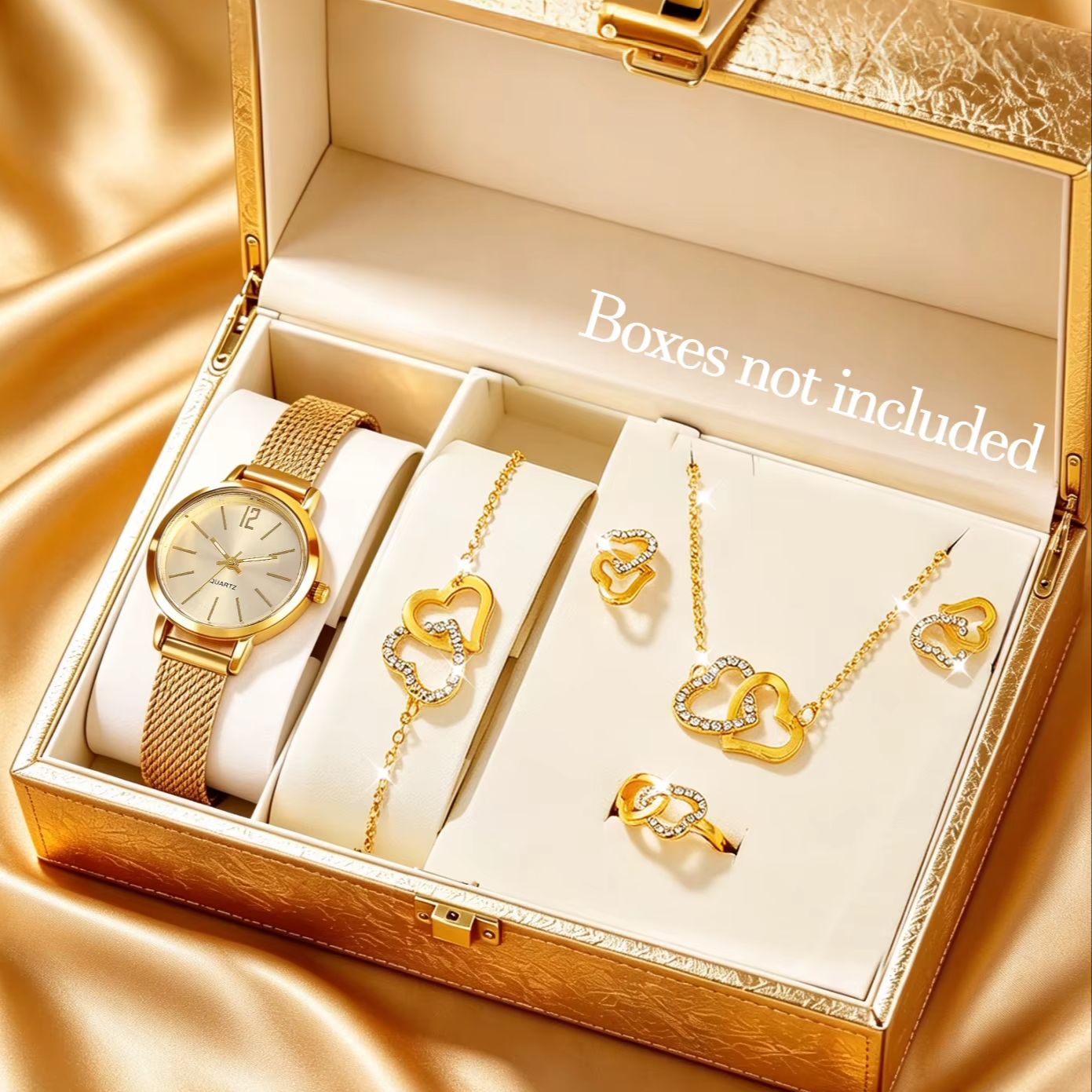 Juego de 6 relojes redondos y  - Luxury Watch Gift For Her reseña y precio