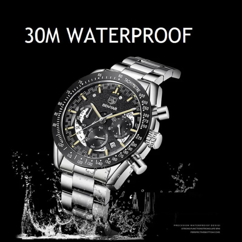 Reloj deportivo de moda BENYAR - Luxury Watch Maker reseña y precio