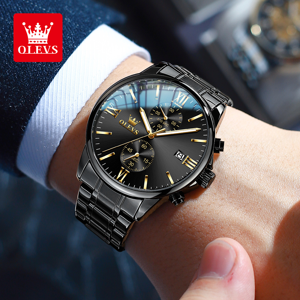 OLEVS 2886 reloj clásico de cu - Luxury Watch Maker reseña y precio