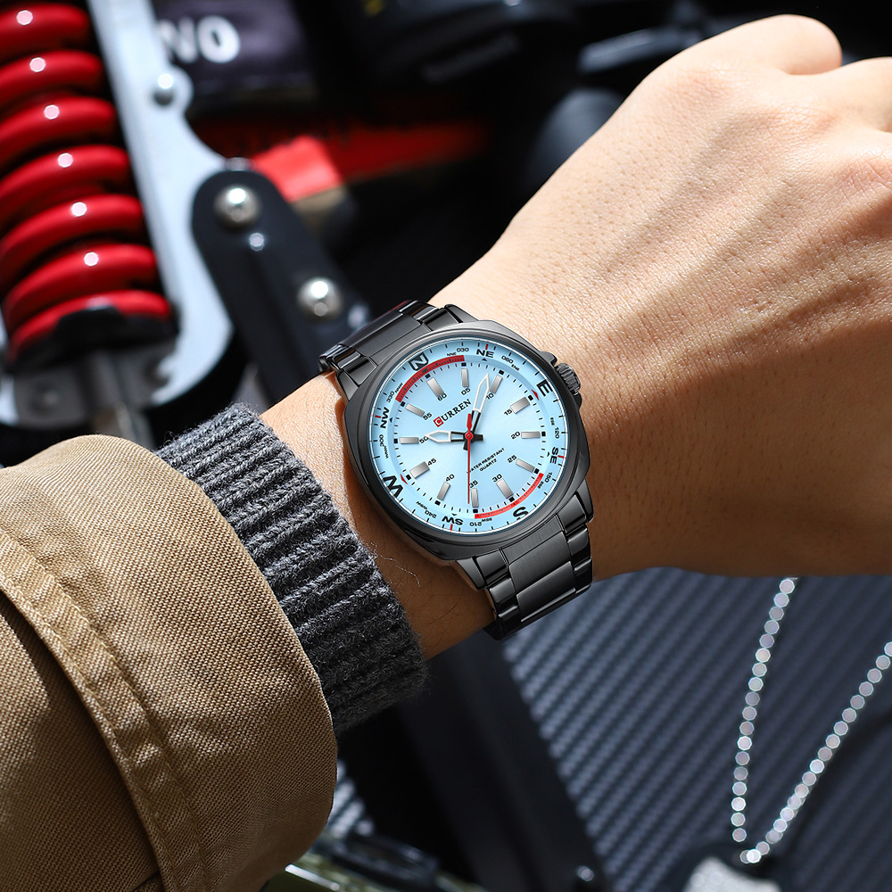CURREN: nuevos relojes para ho - Luxury Watch Maker reseña y precio