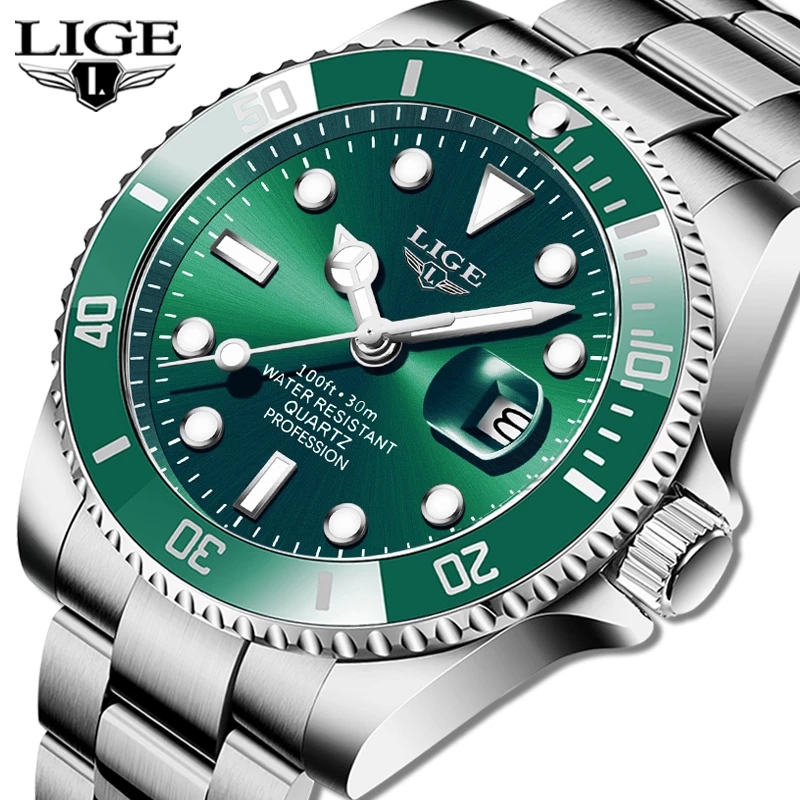 Reloj de buceo LIGE de lujo a  - Luxury Watch Maker reseña y precio