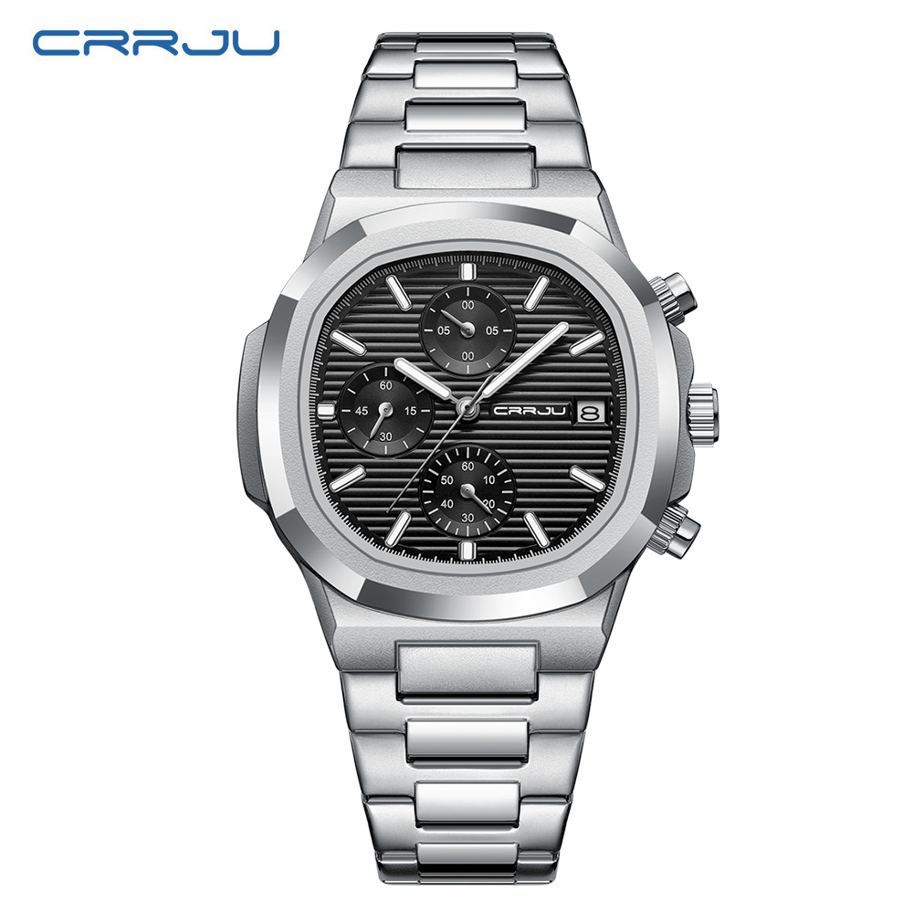 CRRJU-reloj de cuarzo deportiv - Luxury Watch Maker reseña y precio