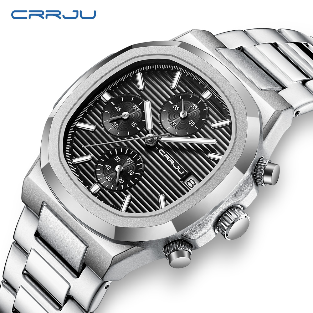 CRRJU-reloj de cuarzo deportiv - Luxury Watch Maker reseña y precio