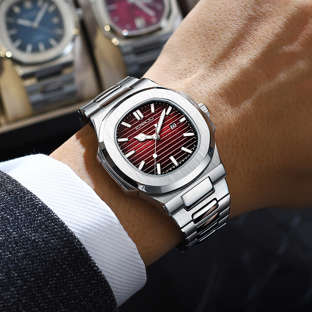 Reloj CRRJU de marca de lujo p - Luxury Watch Top 10 reseña y precio