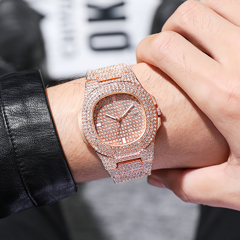 Nueva moda reloj helado para h - Luxury Watch Iceberg reseña y precio