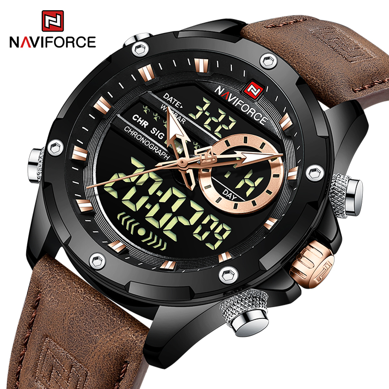 Nuevo Reloj NAVIFORCE para Hom - Luxury Watch Maker reseña y precio