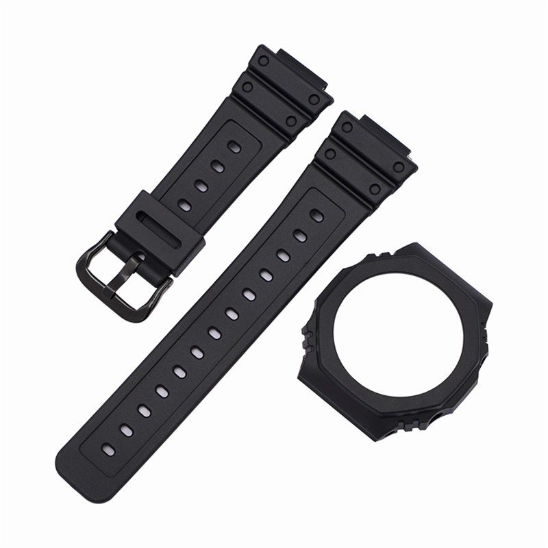 Correa de resina + funda para  - Casio Watch G-Shock Ga-2100 reseña y precio